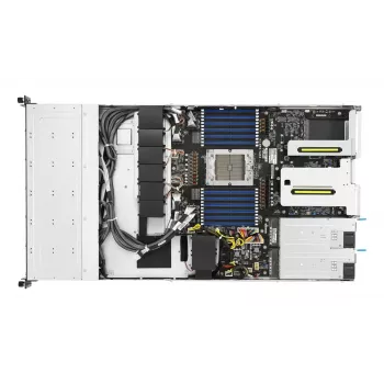 Servidor rack (1U) ASUS RS501A‑E12‑RS12U — LGA 6096, DDR5 hasta 3 TB, 24 DIMM, 1600W