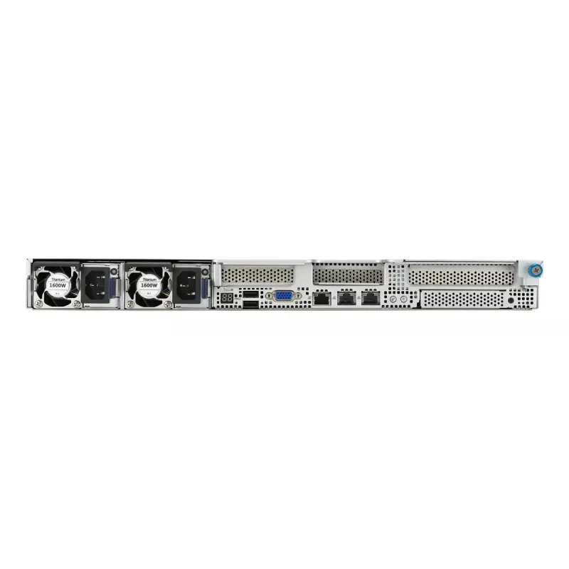 Servidor rack (1U) ASUS RS501A‑E12‑RS12U — LGA 6096, DDR5 hasta 3 TB, 24 DIMM, 1600W