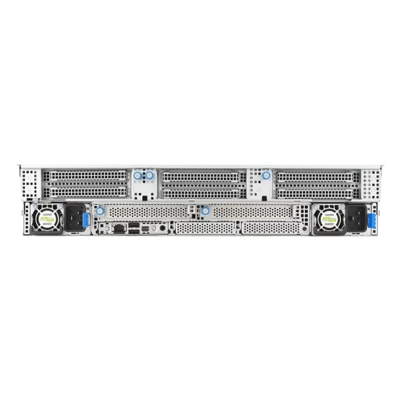 ASUS RS720A-E13-RS8G Socket SP5 Rack (2U) Negro, Plata