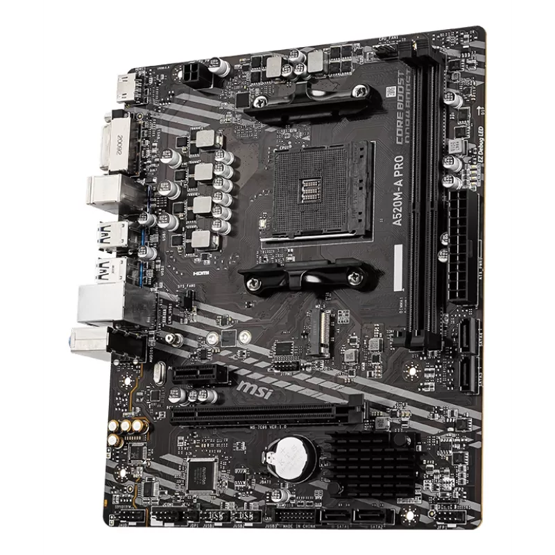 Placa base MSI A520M-A PRO AMD A520 Socket AM4 micro ATX