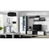 Set de estantes flotantes de pared Cama Meble SOHO, 2 estantes, 1250×200×200 mm, tablero de partículas, gris mate