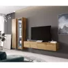 Armario de almacenamiento de pared Cama Meble VIGO 180, 1800×400×300 mm, roble Wotan