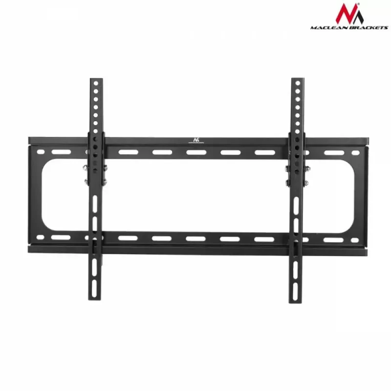 Soporte de pared para TV MACLEAN MC-605, soporte fijo inclinable, VESA 75x75–600x400, hasta 55 kg, para pantallas de 32–80 inch