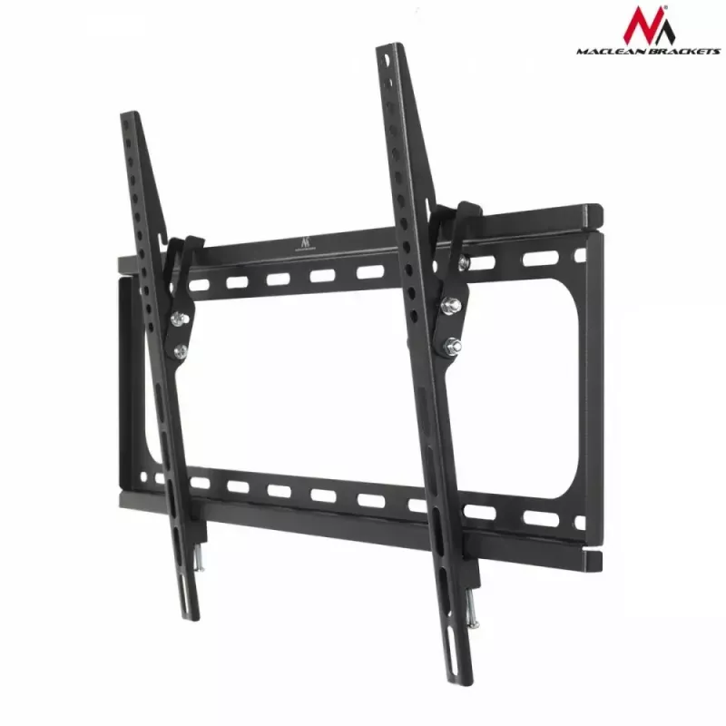 Soporte de pared para TV MACLEAN MC-605, soporte fijo inclinable, VESA 75x75–600x400, hasta 55 kg, para pantallas de 32–80 inch