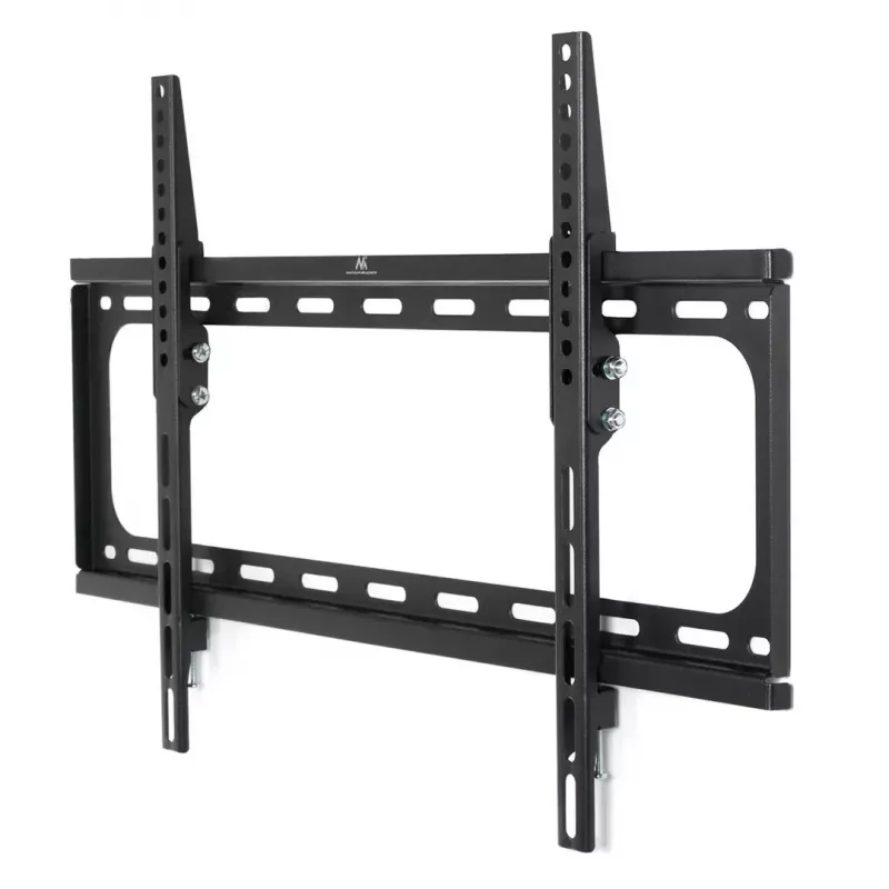 Soporte de pared para TV MACLEAN MC-605, soporte fijo inclinable, VESA 75x75–600x400, hasta 55 kg, para pantallas de 32–80 inch