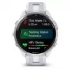 Garmin Forerunner 965 reloj inteligente, 47 mm, AMOLED de 1,4 pulgadas, 32 GB, GPS, blanco
