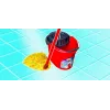 Recambio de fregona Vileda rojo amarillo