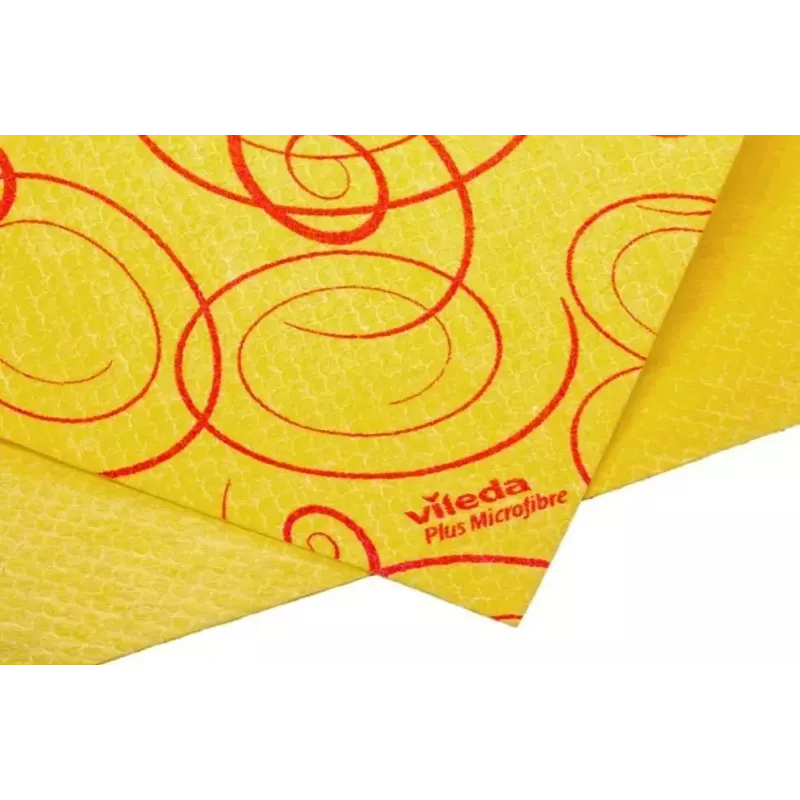 Paño de limpieza VILEDA Universal Cloth 144828, pack de 3 paños reutilizables, 340 x 340 mm, 50 % viscosa/30 % poliéster/20 % polipropileno