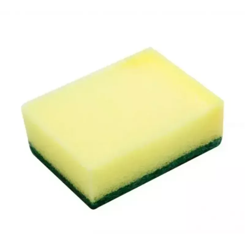 Estropajo VILEDA Tip-Top pack de 5, paños de fibra rectangulares 70×90×30 mm, amarillo
