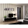 Soporte de TV cama meble VIGO 180 — 1800×400×300 mm, parte superior blanca, marco blanco, tablero de partículas