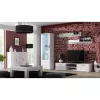 Cama Meble SOHO 180 mueble de TV, blanco / blanco brillante