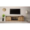 Mueble TV Cama Meble GRANERO RTV, acabado roble Wotan, 2000×350×567 mm