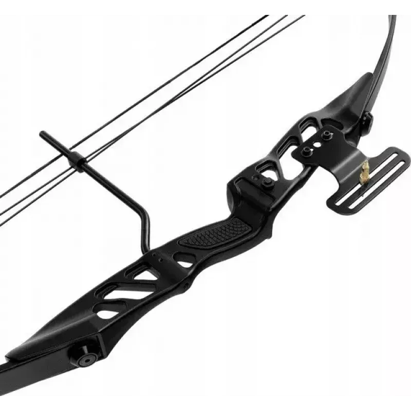 Poe Lang EK New Protex CO-047B-5529 arco compuesto, 29 pulgadas, 55 lbs, negro