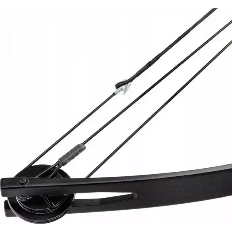 Poe Lang EK New Protex CO-047B-5529 arco compuesto, 29 pulgadas, 55 lbs, negro