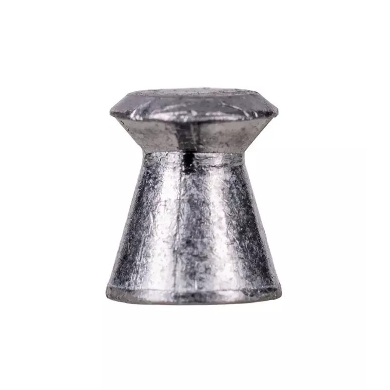Balines para carabina de aire RANGER PRORO 4,5 mm Diabolo — 500 uds., plata, dispensador de aluminio
