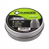 RANGER Diabolo Professional Solid PRORO.45.350 balines para armas de aire comprimido 4,5 mm, semirredondos, 1,15 g, 350 uds.