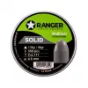 RANGER Diabolo Professional Solid PRORO.45.350 balines para armas de aire comprimido 4,5 mm, semirredondos, 1,15 g, 350 uds.