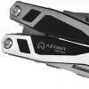 Multiusos AZYMUT Trohon H-P2010121 — alicate de tamaño completo de acero inoxidable con 12 herramientas, 8 puntas, plegado 10,5 cm, 381 g