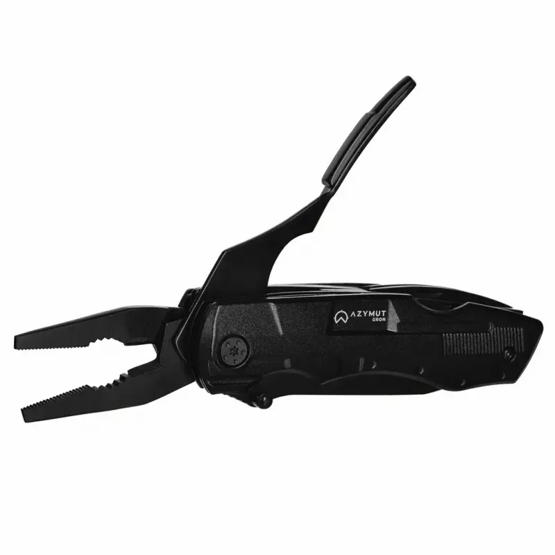 AZYMUT Gron H-P224052 herramienta multiusos, 11 herramientas + 9 puntas + funda