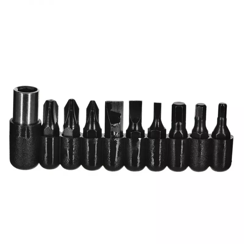 AZYMUT Gron H-P224052 herramienta multiusos, 11 herramientas + 9 puntas + funda