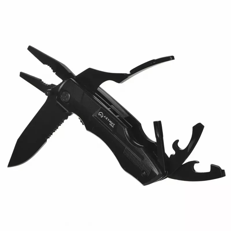 AZYMUT Gron H-P224052 herramienta multiusos, 11 herramientas + 9 puntas + funda