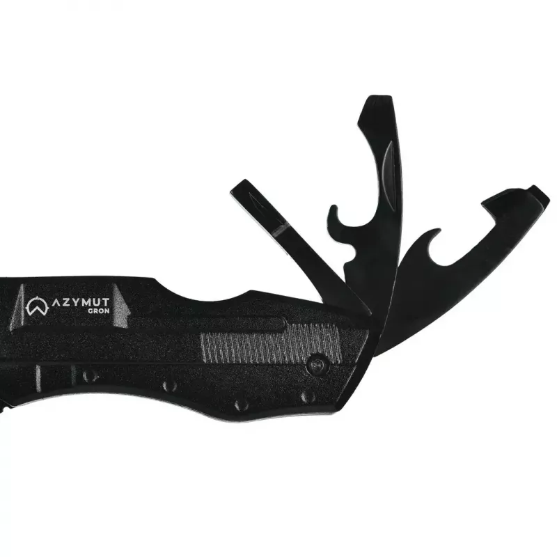 AZYMUT Gron H-P224052 herramienta multiusos, 11 herramientas + 9 puntas + funda