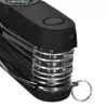 Navaja AZYMUT Tatron Navaja multiusos con 25 herramientas, acero inoxidable, 9 cm plegada, 200 g, funda de cuero