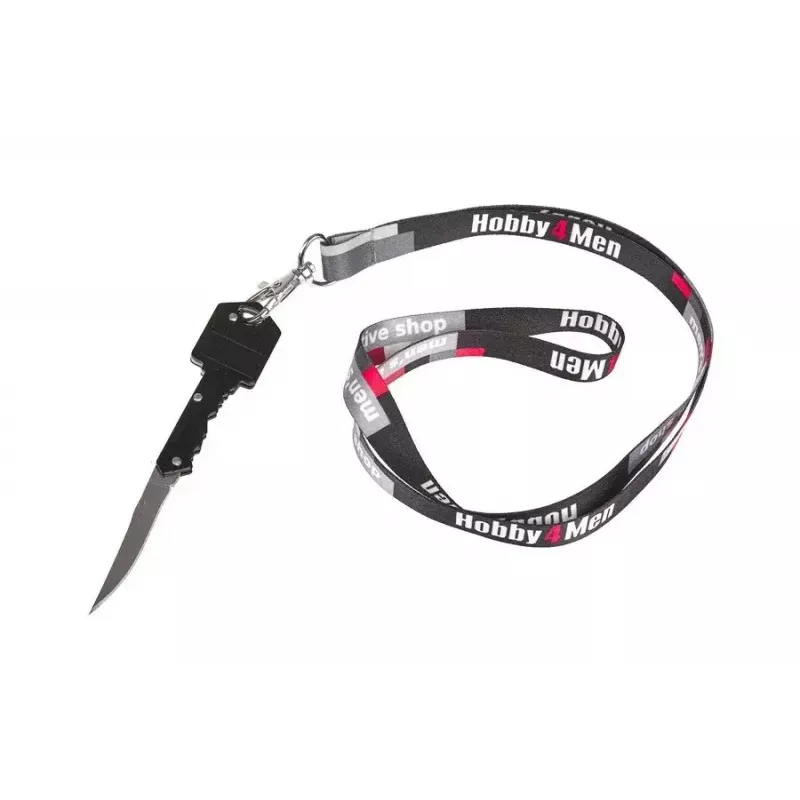 Navaja GUARD YC-006-BL — compacta negra, hoja de acero inoxidable 50 mm, plegada 70 mm, peso 80 g