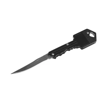 Navaja GUARD YC-006-BL — compacta negra, hoja de acero inoxidable 50 mm, plegada 70 mm, peso 80 g