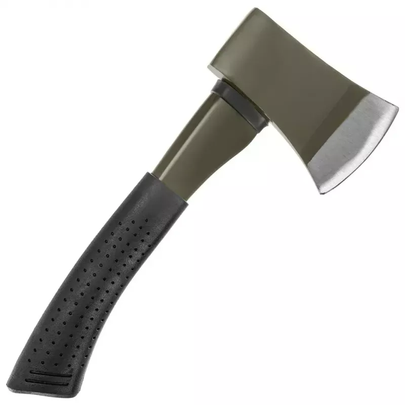 Mil-Tec hacha con funda, verde oliva