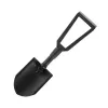 Pala plegable M-TAC 60001001, hoja de acero al carbono 220 mm, longitud 590 mm, peso 990 g, funda protectora verde oliva