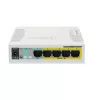 MIKROTIK RB260GSP - switch Gigabit de 4 puertos + PoE