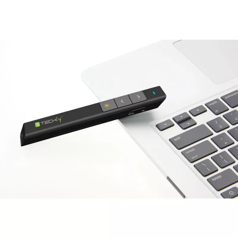 Techly ITC-LASER26 presentador inalámbrico RF negro