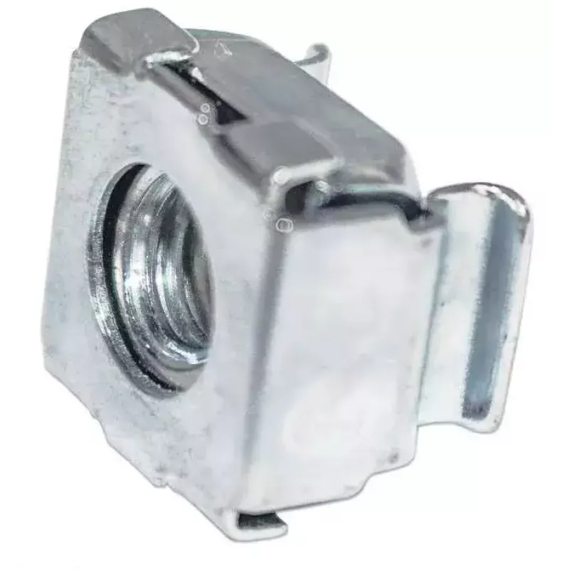 Set de tuercas enjauladas INTELLINET 711081 — carcasa de plástico, plateado, set de montaje, 10 g