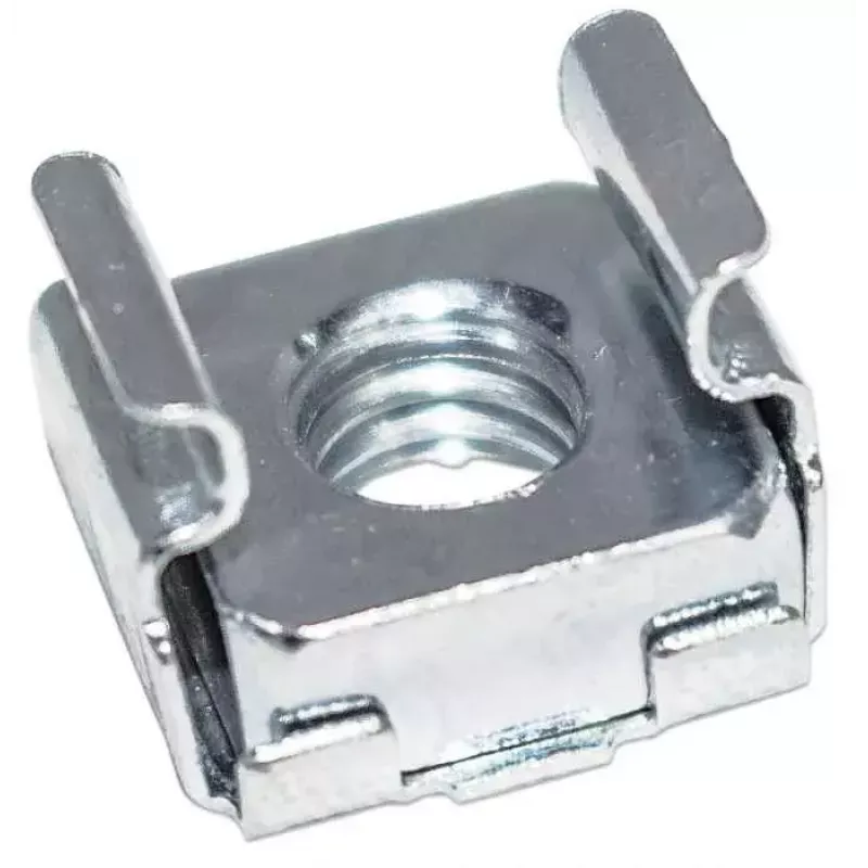 Set de tuercas enjauladas INTELLINET 711081 — carcasa de plástico, plateado, set de montaje, 10 g