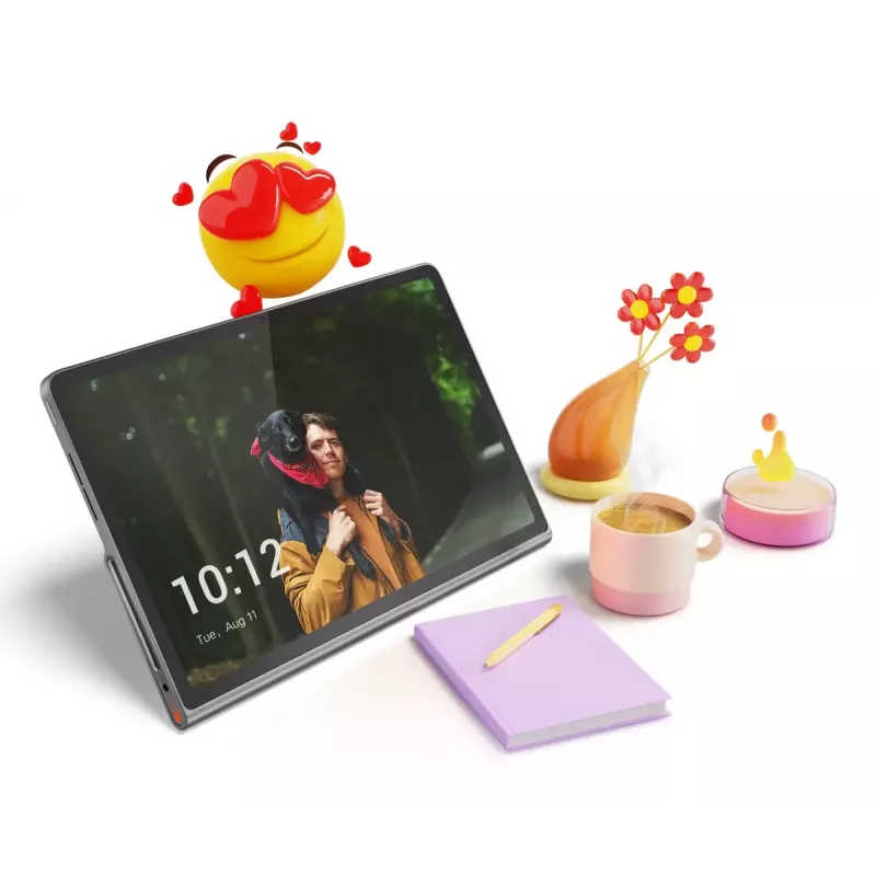 Tablet Lenovo Tab Plus 11.5 pulgadas Luna Grey, MediaTek Helio G99, 8 GB RAM, 128 GB, Android 14, 11.5 pulgadas 2000×1200 90 Hz