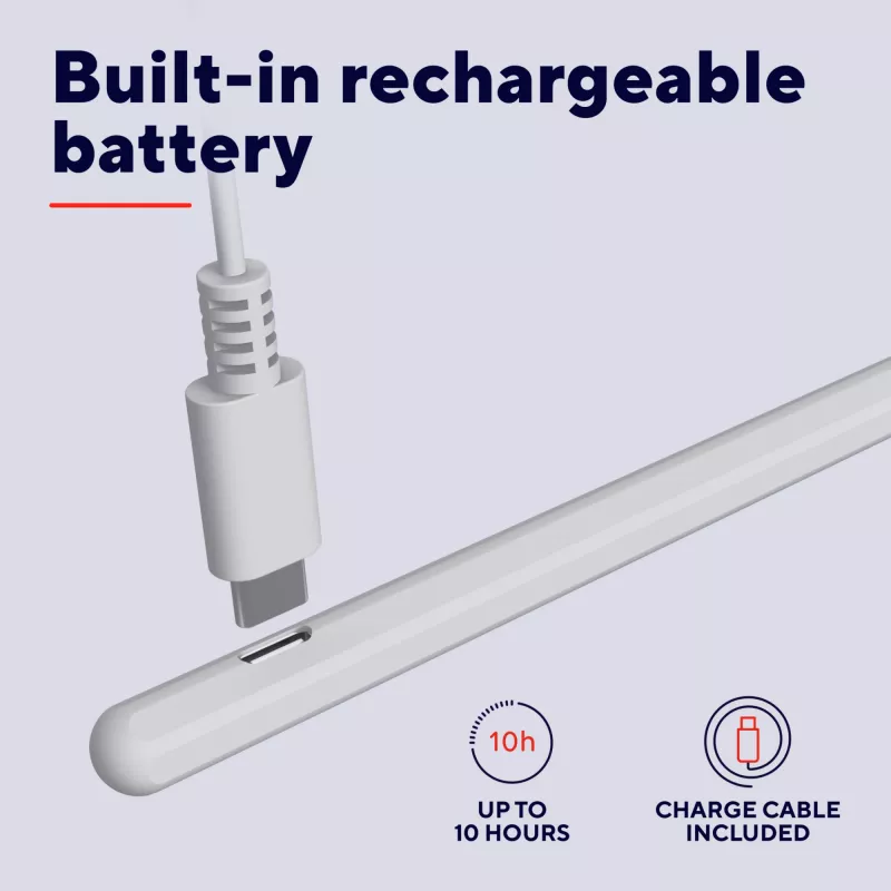 Lápiz stylus Trust Kyna 13 g blanco compatibilidad con tablet