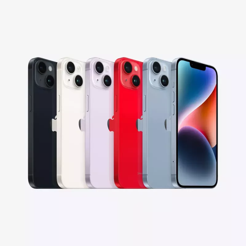Smartphone Apple iPhone 14 6,1 pulgadas 128 GB negro