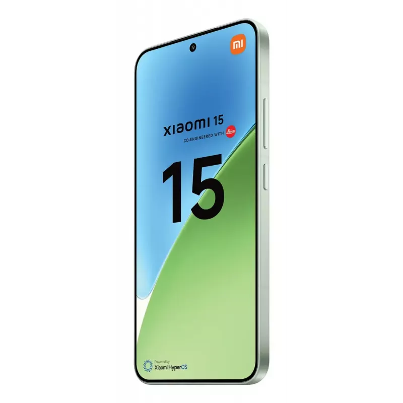 Xiaomi 15 MZB0ITWEU smartphone, 5G, Snapdragon 8 Elite, 12 GB RAM, 512 GB, AMOLED de 6,36 pulgadas 2670×1200, triple cámara de 50 MP, 5240 mAh, Dual SIM, Android 15, verde