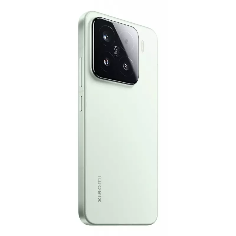 Xiaomi 15 MZB0ITWEU smartphone, 5G, Snapdragon 8 Elite, 12 GB RAM, 512 GB, AMOLED de 6,36 pulgadas 2670×1200, triple cámara de 50 MP, 5240 mAh, Dual SIM, Android 15, verde