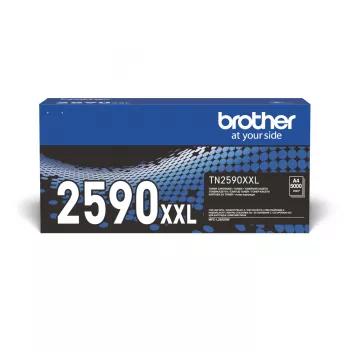 Tóner Brother TN-2590XXL Original Negro, pack de 1, aprox. 5000 páginas