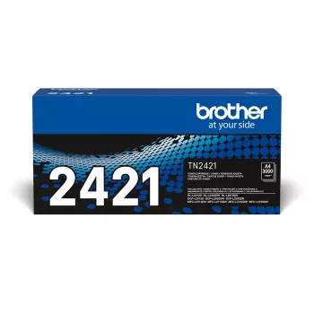 Tóner Brother TN-2421 Negro, cartucho de tóner láser original, 1 ud., compatible con impresoras Brother