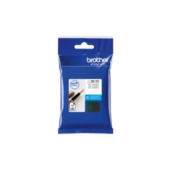 Cartucho de tinta Brother LC-3617C cian, original, capacidad estándar, 550 páginas
