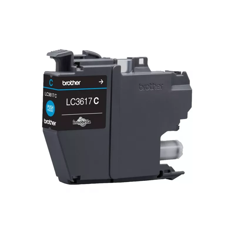 Cartucho de tinta Brother LC-3617C cian, original, capacidad estándar, 550 páginas