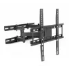 ART RAMT AR-35 soporte de pared para TV de 20–65 pulgadas (50,8–165,1 cm), máx. 35 kg, inclinable y giratorio, negro