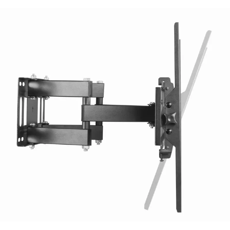 Soporte de pared para TV GEMBIRD WM-70ST-01 para pantallas de 37 inch–70 inch, inclinación 0° a -20°, giro ±60°, VESA 200×200–600×400, máx. 35 kg, Negro