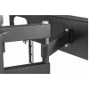Soporte de pared para TV GEMBIRD WM-70ST-01 para pantallas de 37 inch–70 inch, inclinación 0° a -20°, giro ±60°, VESA 200×200–600×400, máx. 35 kg, Negro