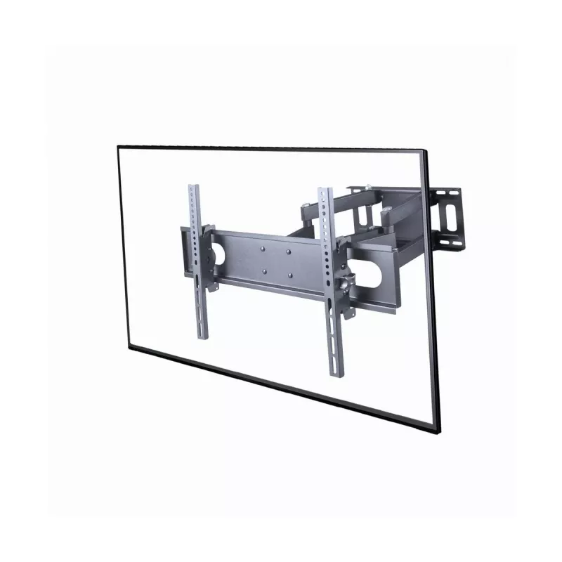 Soporte de pared para TV GEMBIRD WM-70ST-01 para pantallas de 37 inch–70 inch, inclinación 0° a -20°, giro ±60°, VESA 200×200–600×400, máx. 35 kg, Negro