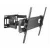 Soporte de pared para TV GEMBIRD WM-70ST-01 para pantallas de 37 inch–70 inch, inclinación 0° a -20°, giro ±60°, VESA 200×200–600×400, máx. 35 kg, Negro