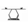 Soporte de pared para TV GEMBIRD WM-70ST-01 para pantallas de 37 inch–70 inch, inclinación 0° a -20°, giro ±60°, VESA 200×200–600×400, máx. 35 kg, Negro